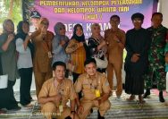 Pemerintah Desa Kramat, Kec.Pakuhaji, Kab.Tangerang-Banten Gelar Agenda Pengukuhan Poktan (Kelompok Tani Muda),KWT (Kelompok Wanita Tani), dan Pokyan(Kelompok Nelayan)