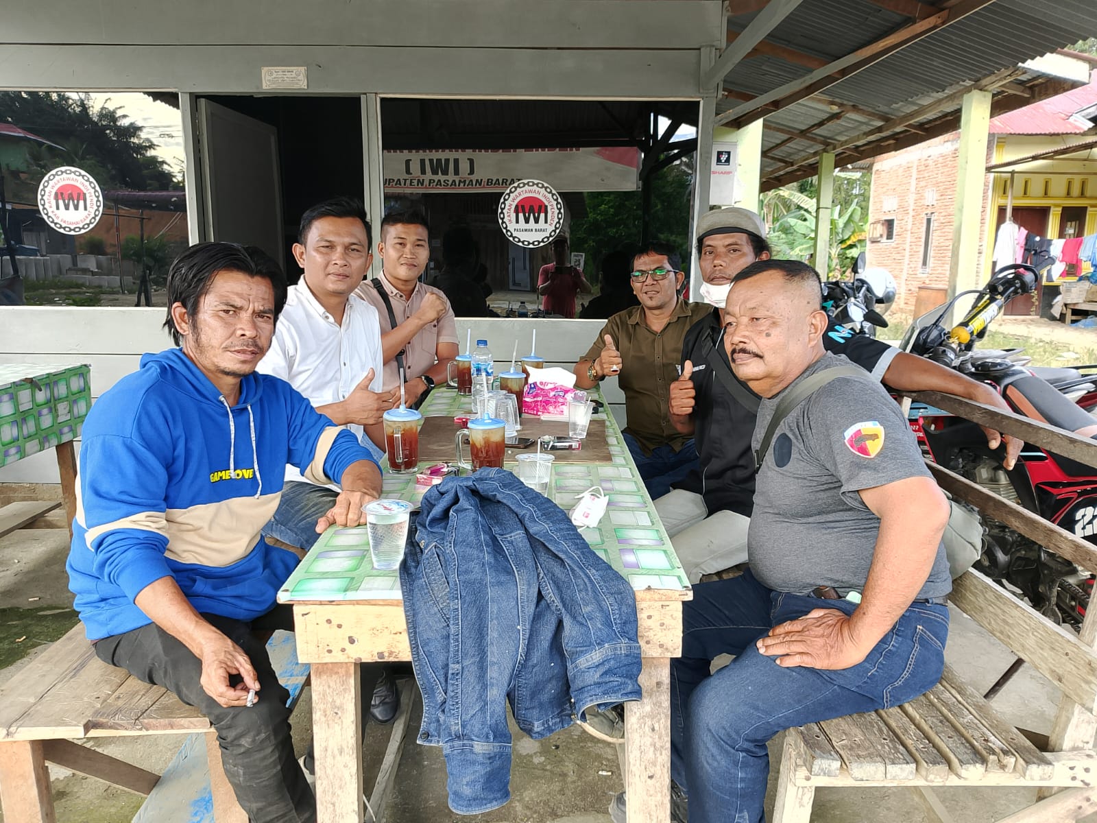 DPP LSM P2NAPAS, Kunjungi IWI Pasaman Barat, Di Sambut Langsung Ketua Okeh Saputra.