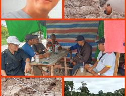 Diduga Sembunyikan Barang Bukti Dua Unit Ekskavator, Warga Sungai Surya Desak Polisi Tangkap Mantan Kades IY