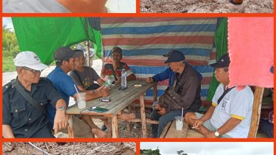 Diduga Sembunyikan Barang Bukti Dua Unit Ekskavator, Warga Sungai Surya Desak Polisi Tangkap Mantan Kades IY