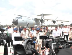 Prabowo Siapkan A400 untuk Misi Kemanusiaan dan Evakuasi Medis di Gaza.