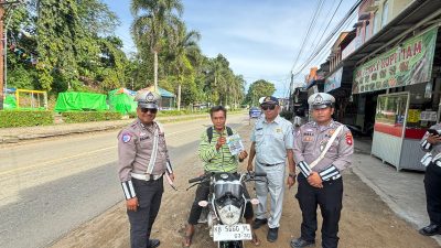 Razia Gabungan Lintas Sektoral Digelar di Bengkayang, Dorong Kesadaran Tertib Berlalu Lintas dan Pembayaran Pajak Kendaraan