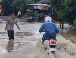 Brigadir Aan Ibnu Setiadi, Mengabarkan Waspada Di Musim Banjir Pandeglang-Banten.