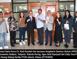 PTUN Jakarta, Tolak Seluruh Gugatan Terhadap Kepengurusan Sah APKOMINDO.