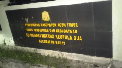 LBH Iskandar Muda Aceh Timur : Desak Penegak Hukum Usut Dugaan Penggelapan Dana PIP Siswa, Kepala SDN Matang Kupula Dua Kecamatan Madat.