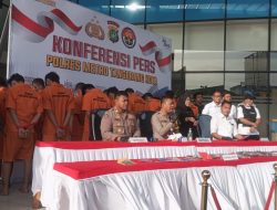 Polres Tangerang Kota Berhasil Ungkap 159 Kasus Pencurian Kendaraan Bermotor