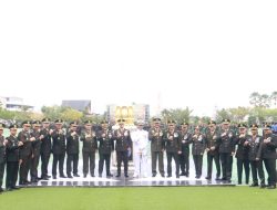 Kasdam XII/Tpr Pimpin Upacara Hari Pahlawan: “Jaga Api Perjuangan Agar Tak Pernah Padam”