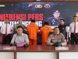 Satres Narkoba Polres Temanggung Ciduk Dua Warga Ngadi Rejo, Edarkan Narkoba Jenis Sabu.