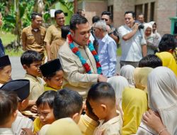 Kawal MBG, Legislator Gerindra Turun ke Sekolah di Kampar.