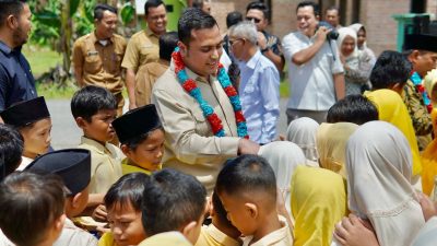 Kawal MBG, Legislator Gerindra Turun ke Sekolah di Kampar.