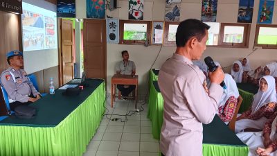 Polsek Jatisrono Gelar Sosialisasi Penerimaan Siswa Baru SMA Kemala Bhayangkari Bogor
