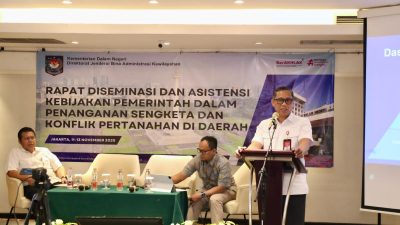 Ditjen Bina Adwil Kemendagri Fasilitasi Daerah Tangani Sengketa dan Konflik Pertanahan