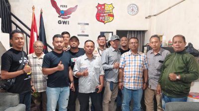 DPC GWI Kota Cilegon, Perkuat Silaturahmi, Kunjungi Kantor DPD GWI Provinsi Banten.