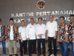Kunjungan Silahturahmi Laskar Merah Putih, Ke Kantor Agraria Dan Tata Ruang/Badan Pertanahan Nasional.