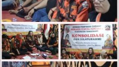 Ketua PP Srikandi DPC Kab.Tangerang Sambangi Ketua H.M.Nurjen.ST., Di Sekretariat PAC Teluk Naga Giat Konsolidasi Dan Silaturahmi