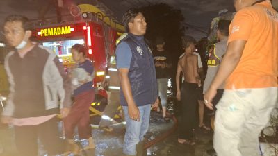 50 Rumah Terbakar, Pamapta 3 Polres Jakbar Sigap Respon Aduan Call Center 110