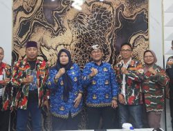 Laskar merah putih kabupaten cirebon, silahturahmi ke kantor bupati cirebon memperkenalkan susunan baru kepengurusan