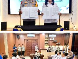 Implementasikan MoU Pusat, Kanwil Imigrasi Banten dan Polda Banten Tandatangani PKS Perkuat Desa Binaan Untuk Cegah TPPO dan TPPM.