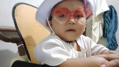 Meriahnya Pesta HUT Ke-1, Cucu Jurnalis Senior E.J Simangunsong, Evelyn Zefanya Simangunsong.