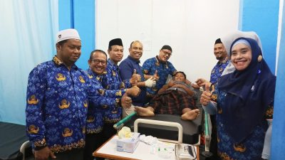 KORPRI, Gelar Sunat Masal Peringati HUT Ke-54, Di Kota Langsa