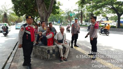 Cegah Aksi Meresahkan, Polsek Cengkareng Razia Debt Collector di Sejumlah Titik