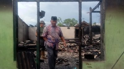 Rumah Terbakar, Seorang Kakek Menjadi Korban