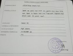 DPP KAMPUD, Laporkan Dugaan Korupsi, Dana Hibah Kabag Kesra Lampung Tengah Tahun 2024 Ke Kantor Kejati.