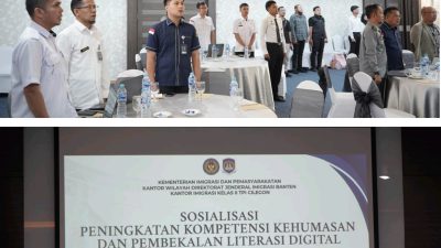 Imigrasi Kelas II TPI Cilegon, Pentingnya Kehumasan Sebagai Garda Terdepan.