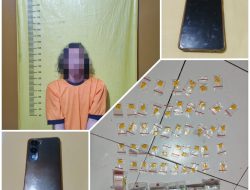 Polsek Sepatan Bekuk Pengedar Obat Keras Tanpa Izin di Kontrakan Desa Kayu Agung