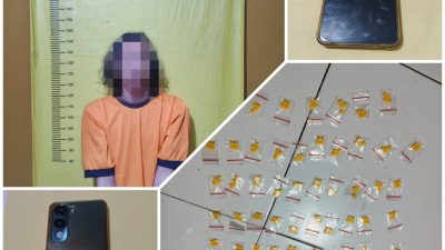 Polsek Sepatan Bekuk Pengedar Obat Keras Tanpa Izin di Kontrakan Desa Kayu Agung