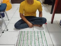 Polsek Jatiuwung Sita 1.065 Butir Obat Keras Siap Edar