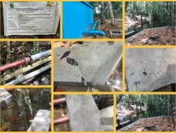 Proyek SPAM Tiga Desa di Lembah Bawang Dinilai Belum Optimal,Minta APH Turun Tangan