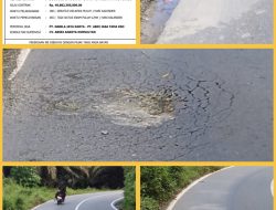 Skandal Mutu Proyek Jalan Bengkayang: Belum Lama Dibangun, Sudah Retak di Banyak Titik