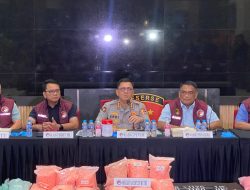 Pengungkapan Pemilik Ekstasi Di Tol Lampung, Bareskrim Polri Tetapkan MR Sebagai Tersangka.