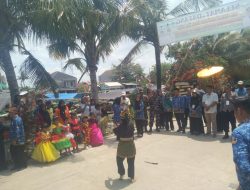 Kampung Resik Dan Aman, Lingkungan Kampung Karang Mulya RT/01 RW/05 Kelurahan Banten Sambut Dewan Juri Dengan Pencak Silat Dan Tari Tradisional.
