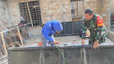 Babinsa Koramil Selo, Dorong Semangat Pelaku Usaha Bengkel Las, Di Dukuh Senet.