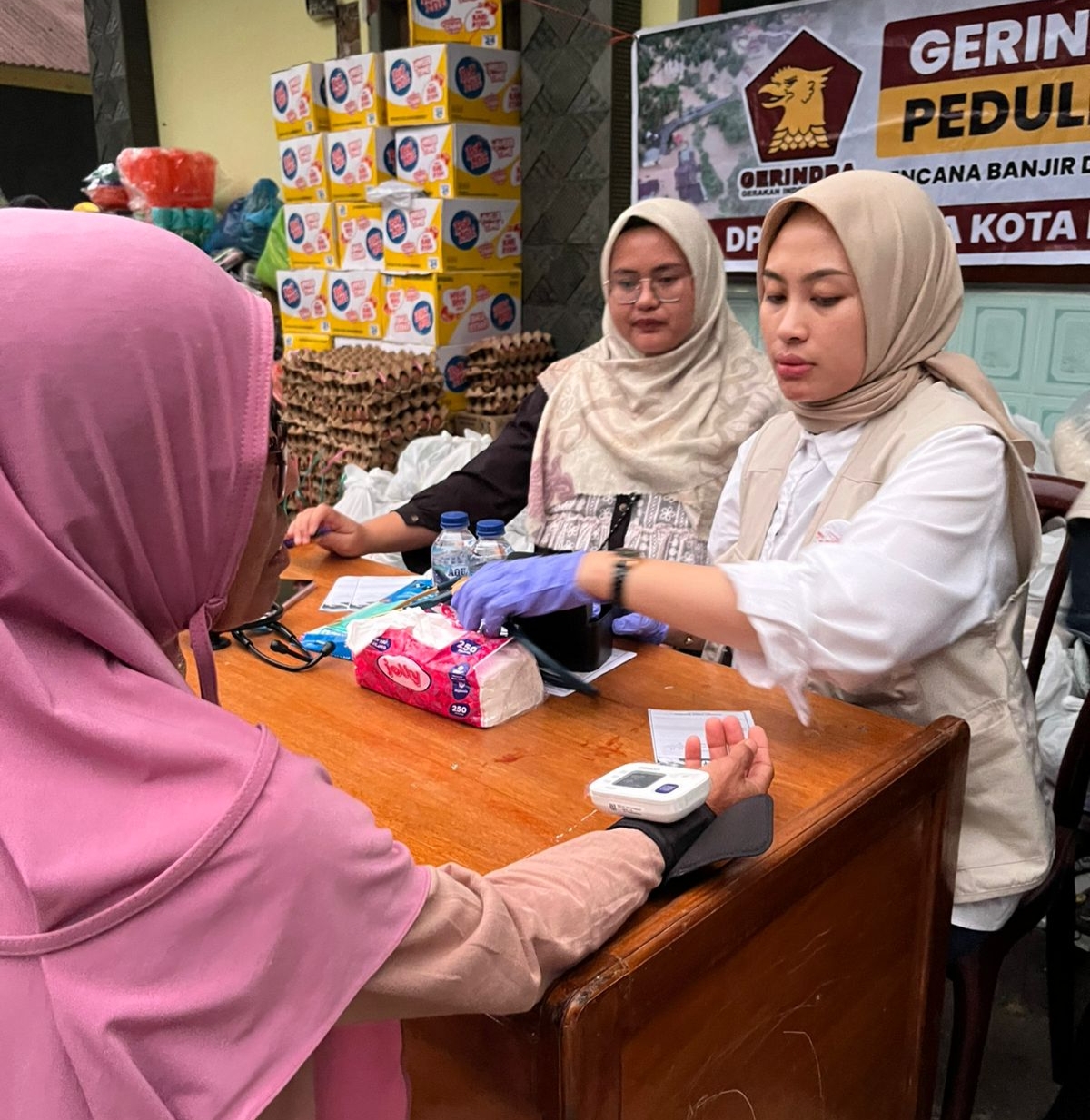 Dokter Keliling Partai Gerindra, Bergerak Bantu Warga Terdampak Gempa di Sumatera dan Aceh.