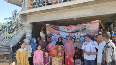 Peduli Bencana, Lembaga Pemantau Elang Tiga Hambalang DPP Aceh Dirikan Posko dan Aktif Salurkan Bantuan