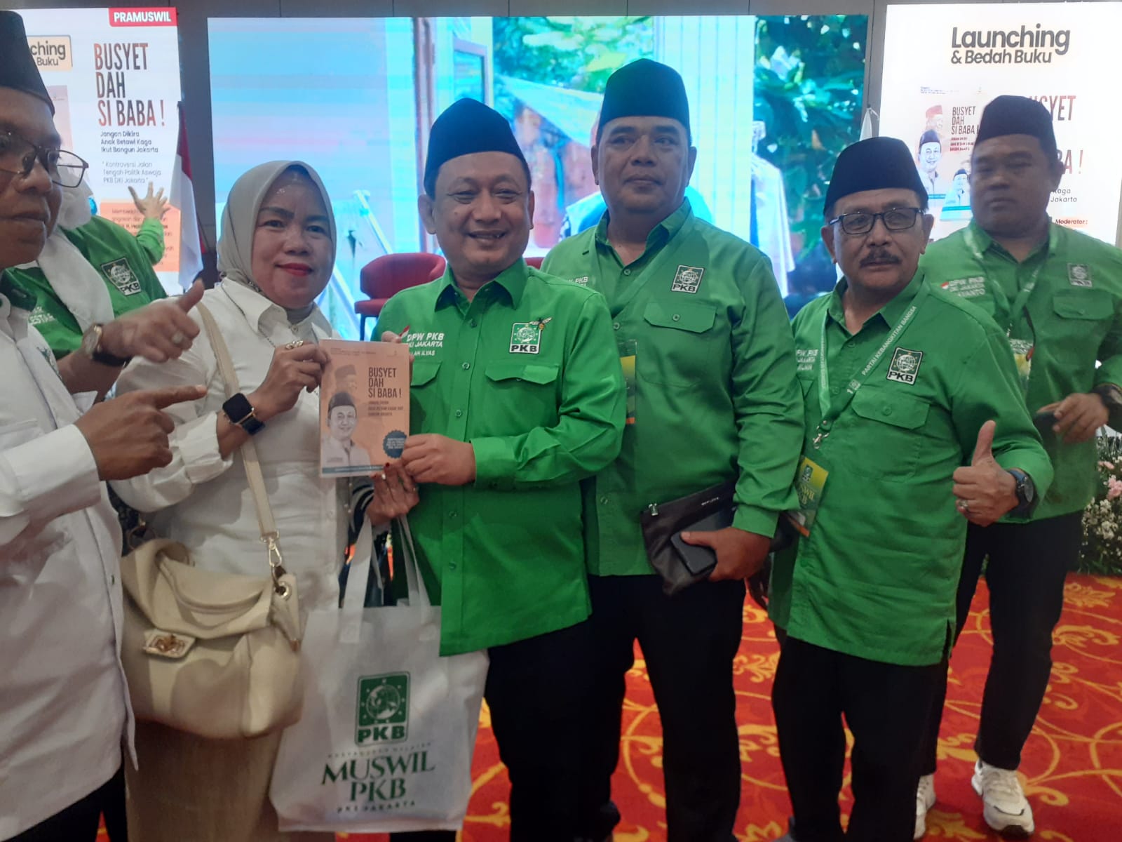 Pemilihan Ketua Umum DPW PKB DKI Jakarta Periode 2026-2031, Sekaligus Launching dan Bedah Buku Berjudul “Busyet Dah Si Baba
