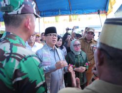 Mendes Yandri Peletakan Batu Pertama Kopdes Merah Putih Dan Tinjau SPPG, Di Kabupaten Maros