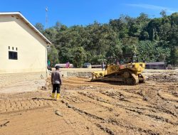 Brimob Sumut, Hadir Untuk Negeri : Dari Pembersihan Rumah Ibadah, Hingga Pemasangan Jaringan Internet, Untuk Warga Garoga.