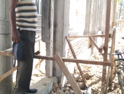 Diduga Pekerjaan Proyek Pembangunan Pagar Mesjid Raya Langsa, Dugaan Tidak Sesuai Dengan Nama Kegiatan Di Plang Papan Nama Kontrak Kerja.