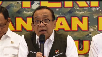 Pemerintah Sebut Penanganan Bencana Sumatra Prioritas Nasional, Seluruh Sumber Daya Negara Dikerahkan.