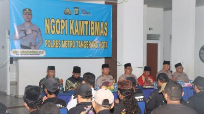Kapolres jalin kedekatan dengan warga melalui Ngopi Kamtibmas