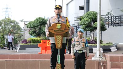 220 Personel Satkamling dan Pokdar Kamtibmas Siap Bersinergi dengan Polres Jakbar Amankan Natal dan Tahun Baru