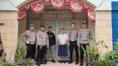 Wujud Polisi Humanis, Polsek Cikarang Pusat, Hadir Mengamankan Ibadah Natal 2025.