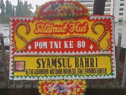 GWI DPD Banten Beri Ucapan Selamat HUT PUSPOM TNI Ke 80