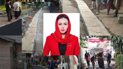 Warga Kampung Cicayur Apresiasi Ibu Gita Swarantika atas Rampungnya Perbaikan Jalan dan Saluran Air