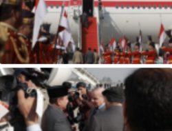 Usai Bermalam di Aceh, Prabowo Tiba di Pakistan Disambut Langsung Presiden dan PM.