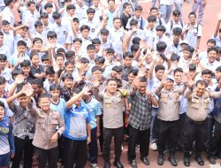 Kapolres Jauhari Datangi SMK Yuppentek 1, Ajak Pelajar Jauhi Tawuran dan Gangster Remaja